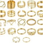 anillos abiertos oro